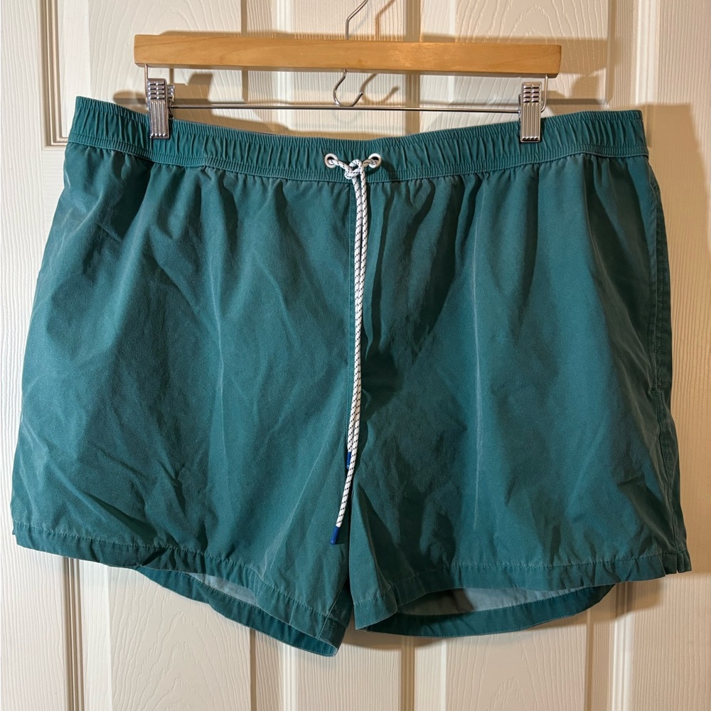 Bonobos Teal Swim Trunks for Men